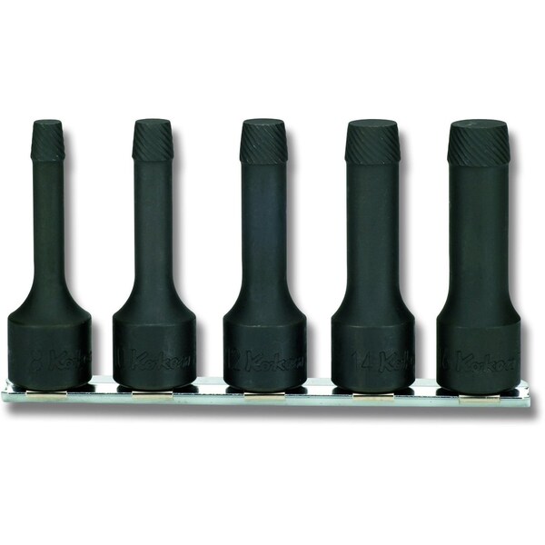 Ko-Ken Bolt Twister set 8mm-16mm 150mm 5 pieces 1/2 Sq